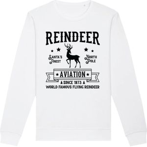 Sweatshirt 'Weihnachten Reindeer' (GOTS)