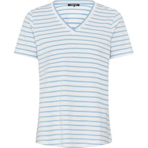 Shirt zweifarbiger V-Ausschnitt