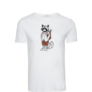 T-Shirt 'Animal Raccoon Hike'