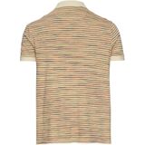 Jersey Poloshirt mit Multicolour - Streifen