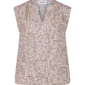 Casual-Bluse mit Muster