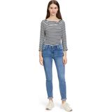 Basic-Jeans mit Waschung