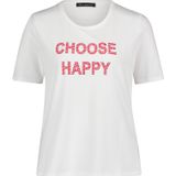 Basic Shirt mit Aufdruck