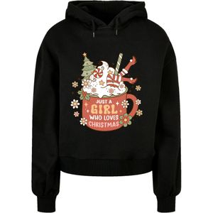 Sweatshirt 'Just A Girl Who Loves Christmas Hot Chocolate'