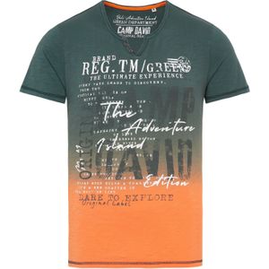 T-Shirt Dip Dye im Vintage Look