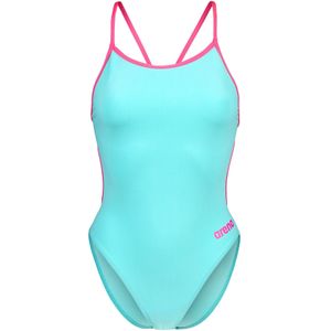 Badeanzug 'LACE BACK SOLID'