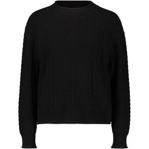 Grobstrick-Pullover mit Struktur