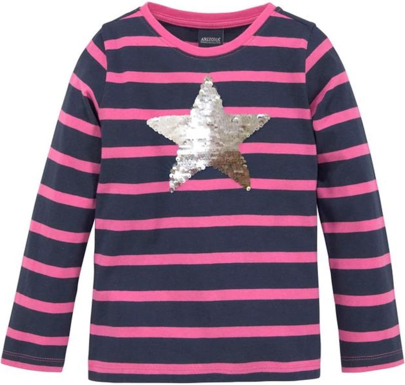 Paillettenshirt 'Stern'