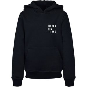 Sweatshirt 'Never On Time'