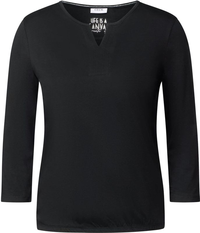 Shirt im Tunika-Look
