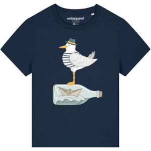 Shirt 'Möwe mit Hut' (GOTS) (OCS)