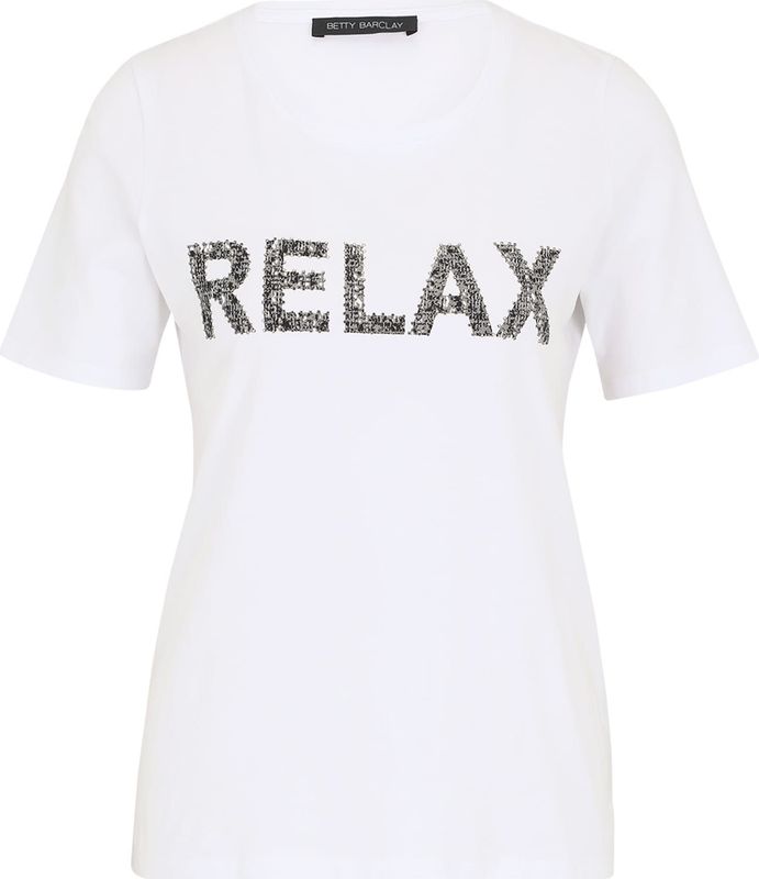 Basic Shirt mit Aufdruck
