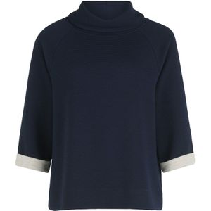 Sweatshirt mit hohem Kragen