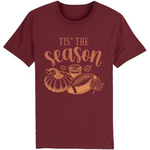 T-Shirt 'Fall pumpkin coffe football its the Season'