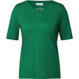T-Shirt im Tunika-Look
