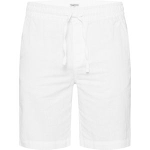 Shorts aus Leinen-Mix mit Elastikbund