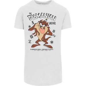T-Shirt 'Looney Tunes Vintage Tasmanian Devil Taz -WHT'