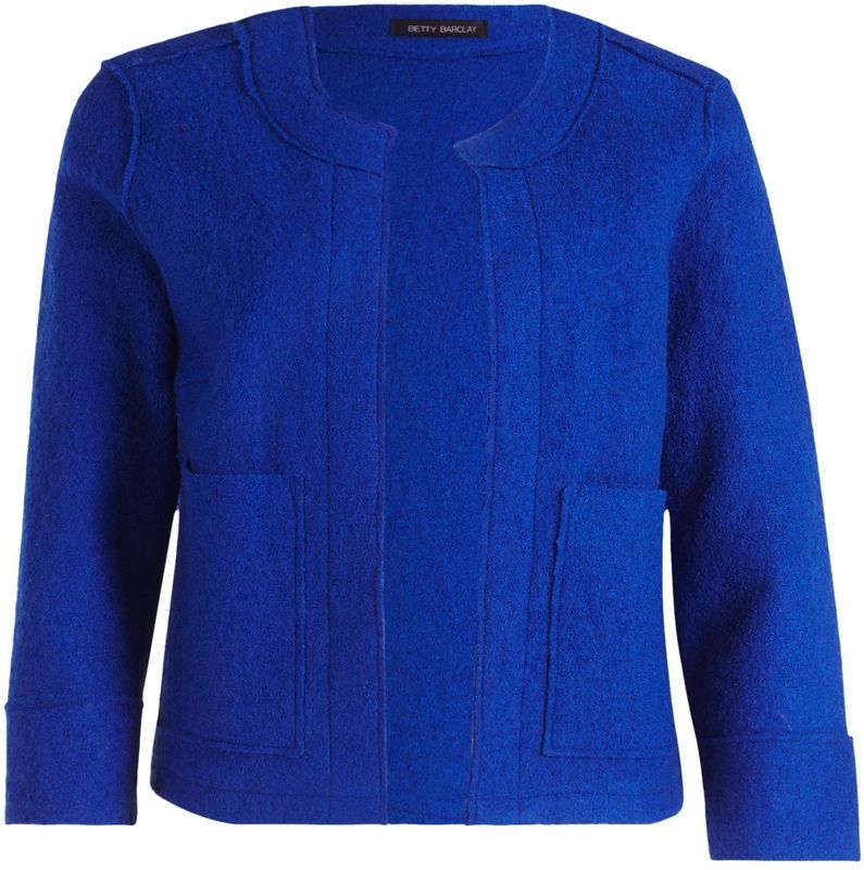 Blazer-Jacke mit Taschen