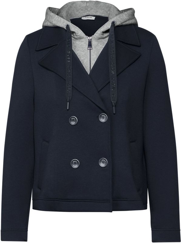 Kurzer Scuba-Trenchcoat