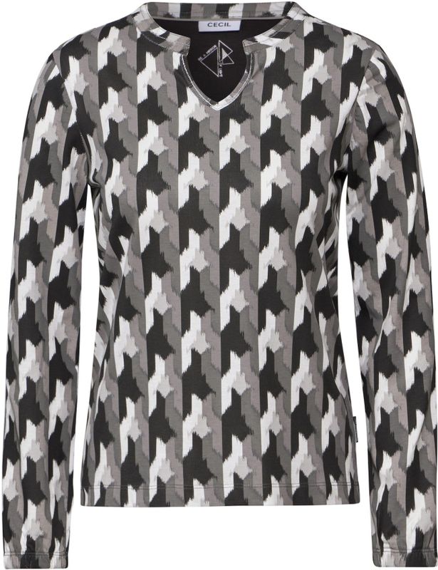 Gemustertes Shirt
