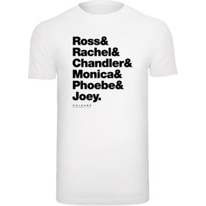Shirt 'Friends Ross & Rachel & Chandler & Monica & Phoebe & Joey'