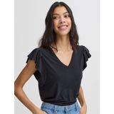 V-Shirt ' BYPERL RUFFLE '