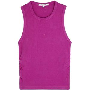 Rib Gather Side Tee ' '