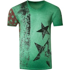 Cooles T-Shirt mit V-Ausschnitt