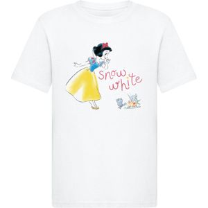 T-Shirt 'Snow White - Blue Bird'