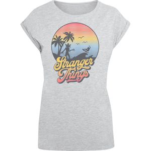 T-Shirt 'Stranger Things LA Gradient Netflix TV Series'