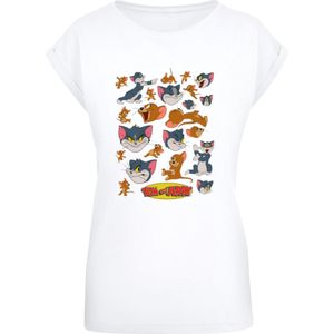 T-Shirt 'Tom And Jerry - Many Faces'