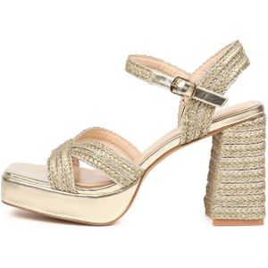 High heeled sandals