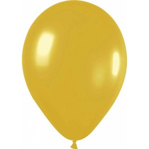 Gouden Ballonnen 30cm 100 Stuks
