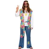 Hippie kostuum man budget