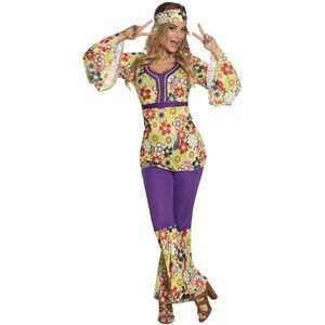 Blossom hippie kostuum dames