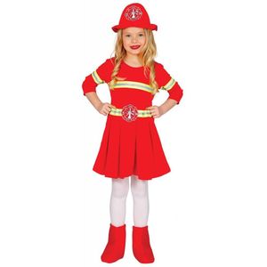 Brandweer meisjes kostuum