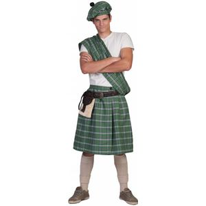 Schotse Highlander pak man groen