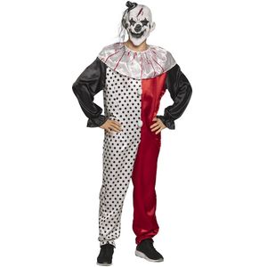 Volwassenenkostuum Psycho clown