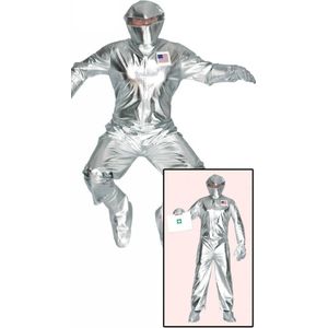 Amerikaanse Astronaut kostuum zilver