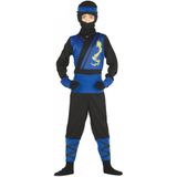 Ninja pakje kind blauw populair