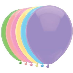 Pastel Ballonnen mix kleuren 30cm 100st