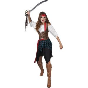 Piraten carnavalskostuum dames
