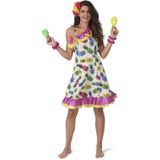 Tropische Zomer Jurk Met Ananas Print