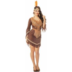 Indianen vrouw kostuum dames