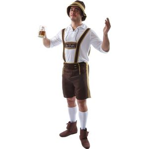 Bavarian kostuum man Oktoberfest