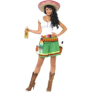 Tequila shooter dame kostuum