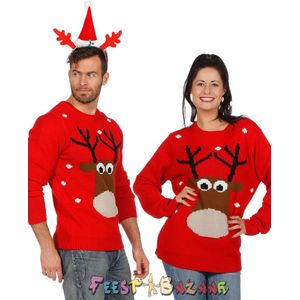 About You Kersttrui rood casual uitstraling Mode Sweaters Kersttruien 