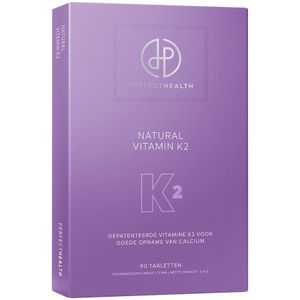 Natural Vitamin K2 - Voedingssupplement - Goed voor botten en calciumhuishouding - 90 capsules