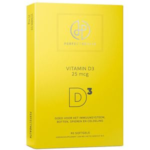 Vitamin D3 25 mcg - Voedingssupplement - 90 softgels