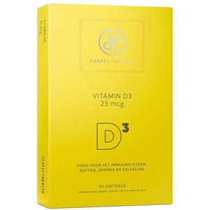 Vitamin D3 25 mcg - Voedingssupplement - 90 stuks - herhaalservice